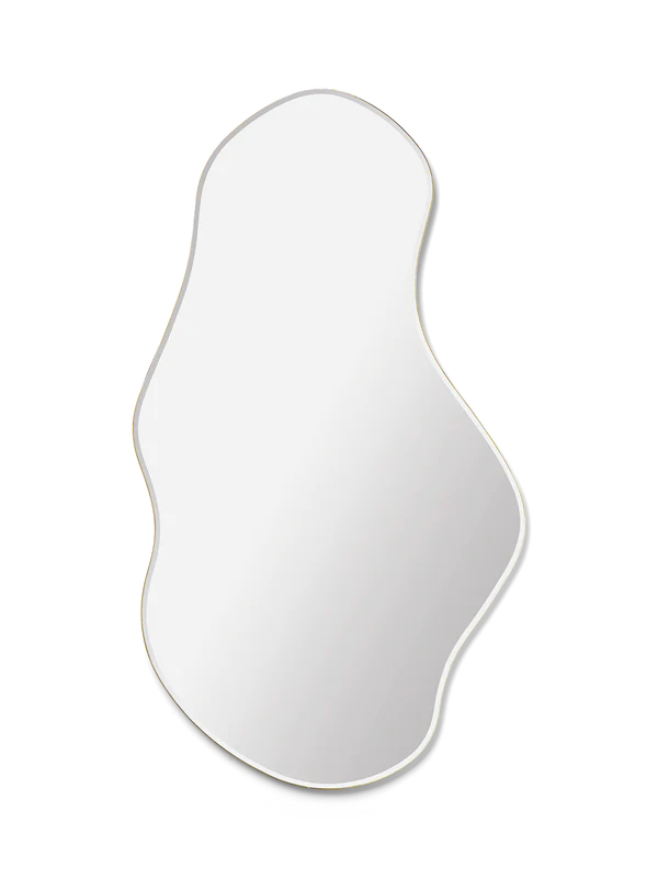 Pond Mirror - Large - Brass