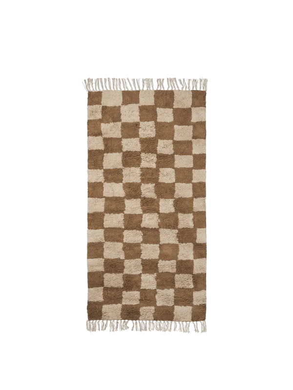 Mara Washable Rug - Tan/Warm Sand