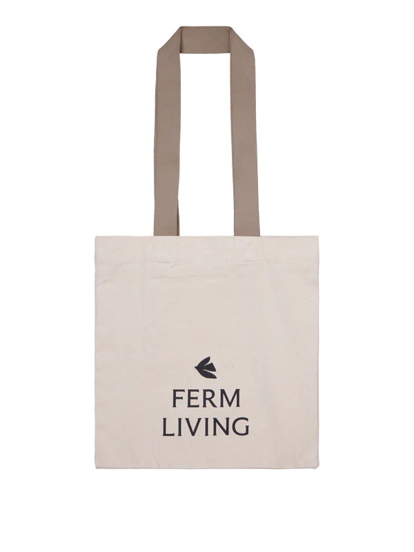 Fermbuy Everyday Tote Bag - Undyed/Dark Cashmere