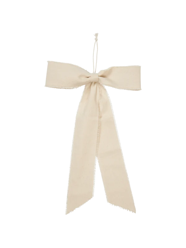 Bow Decoration - Large - Natural